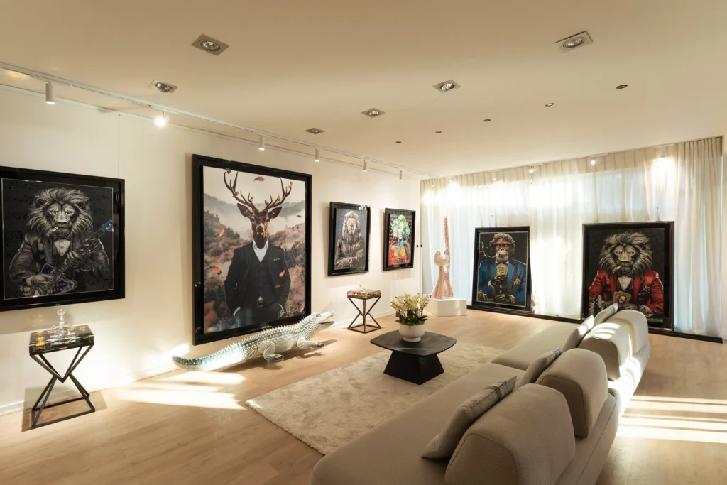 Dit is onze galerij in Antwerpen