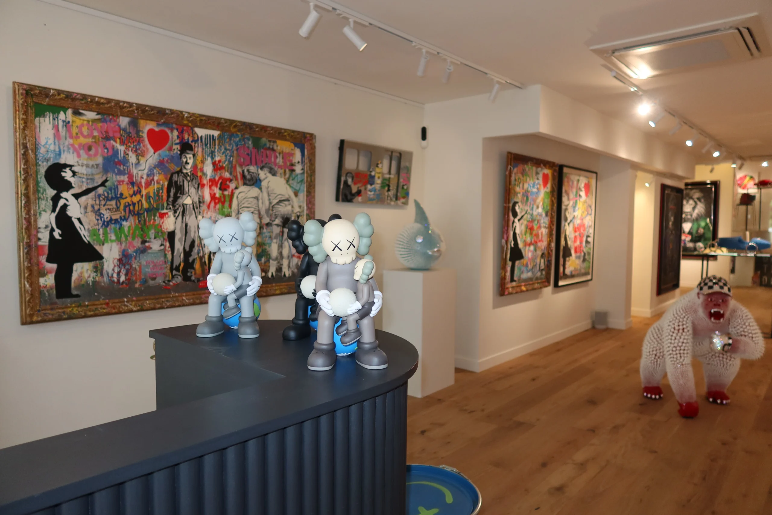 Dit is onze galerij in Knokke